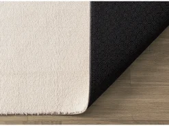 Best the carpet Alfombra pelo corto lavable antideslizante - - 80 x 300 cm - RELAX Beige