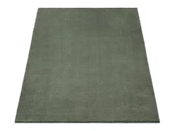 New the carpet Alfombra pelo corto lavable antideslizante - Bosque - 80 x 150 cm - RELAX Verde