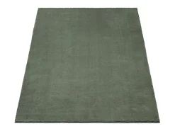 Clearance the carpet Alfombra pelo corto lavable antideslizante - Bosque - 140 x 200 cm - RELAX Verde