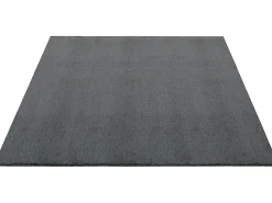 the carpet Alfombra pelo corto lavable antideslizante - Antracita - 200 x 280 cm - RELAX Gris antracita Best