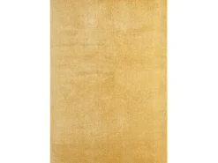 the carpet Alfombra pelo corto lavable antideslizante - Oro - 200 x 280 cm - RELAX Dorado Outlet