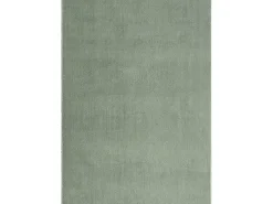 Online the carpet Alfombra pelo corto lavable antideslizante - Verde - 160 x 220 cm - RELAX Verde claro