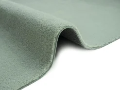 Online the carpet Alfombra pelo corto lavable antideslizante - Verde - 160 x 220 cm - RELAX Verde claro