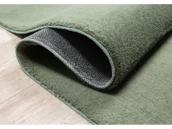 Online the carpet Alfombra pelo corto lavable antideslizante - Bosque - 60 x 110 cm - RELAX Verde