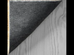 the carpet Alfombra pelo corto lavable antideslizante - Oro - 80 x 150 cm - RELAX Dorado Best