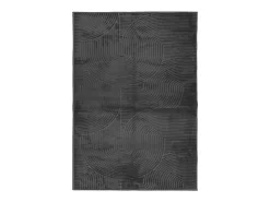 Hot Alfombra pelo corto look escandinavo IZA antracita 160x230 cm ES42067 Gris antracita