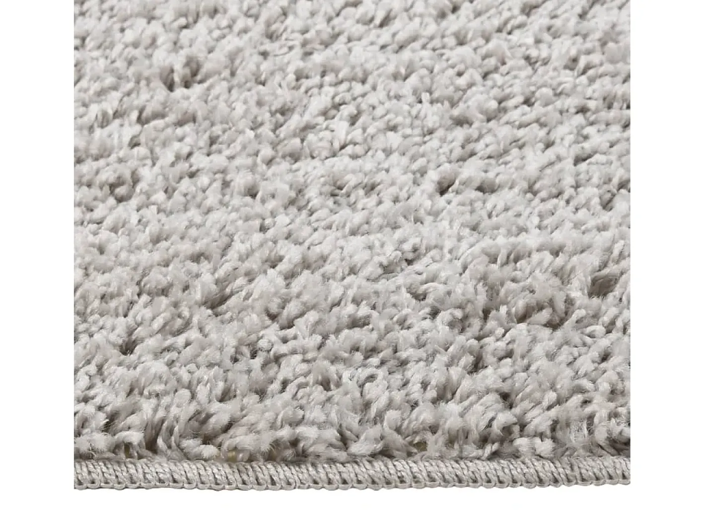 Alfombra peluda antideslizante 80x150 cm ES29960 Gris claro Hot