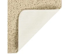 Clicnbuy Alfombra peluda antideslizante color 120x170 cm Crema Hot