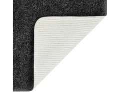 New Clicnbuy Alfombra peluda antideslizante oscuro 120x170 cm Gris