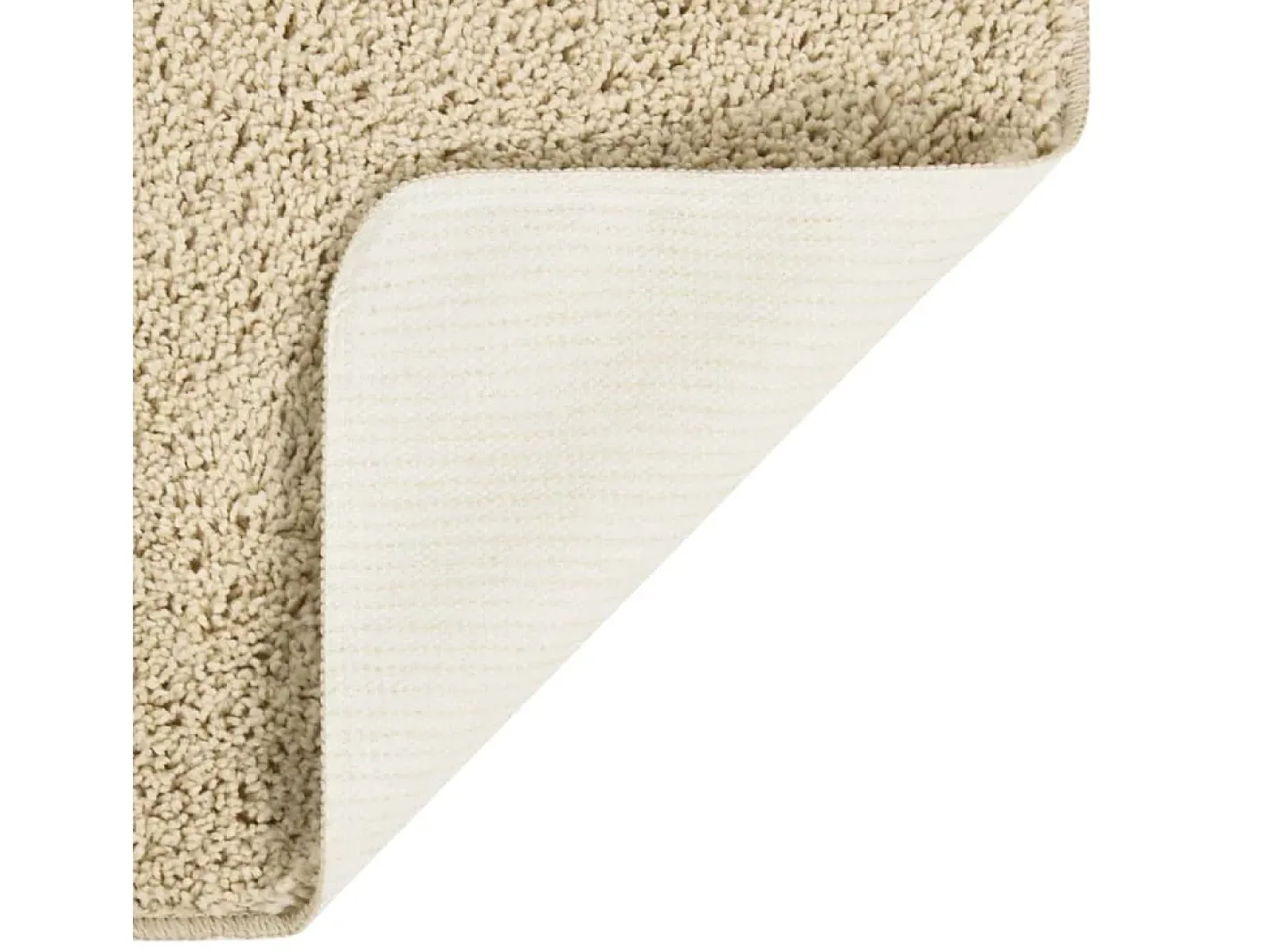 Sale Clicnbuy Alfombra peluda antideslizante color 160x230 cm Crema