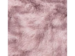 Alfombra De Cocina-Alfombra peluda NAVARRA Polvo 240x340 cm Rosa