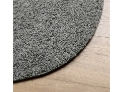 Alfombra peluda PAMPLONA, pelo largo, moderno, Ø 120 cm Verde Sale