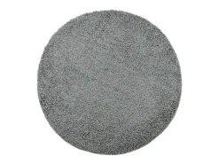 Alfombra peluda PAMPLONA, pelo largo, moderno, Ø 120 cm Verde Sale