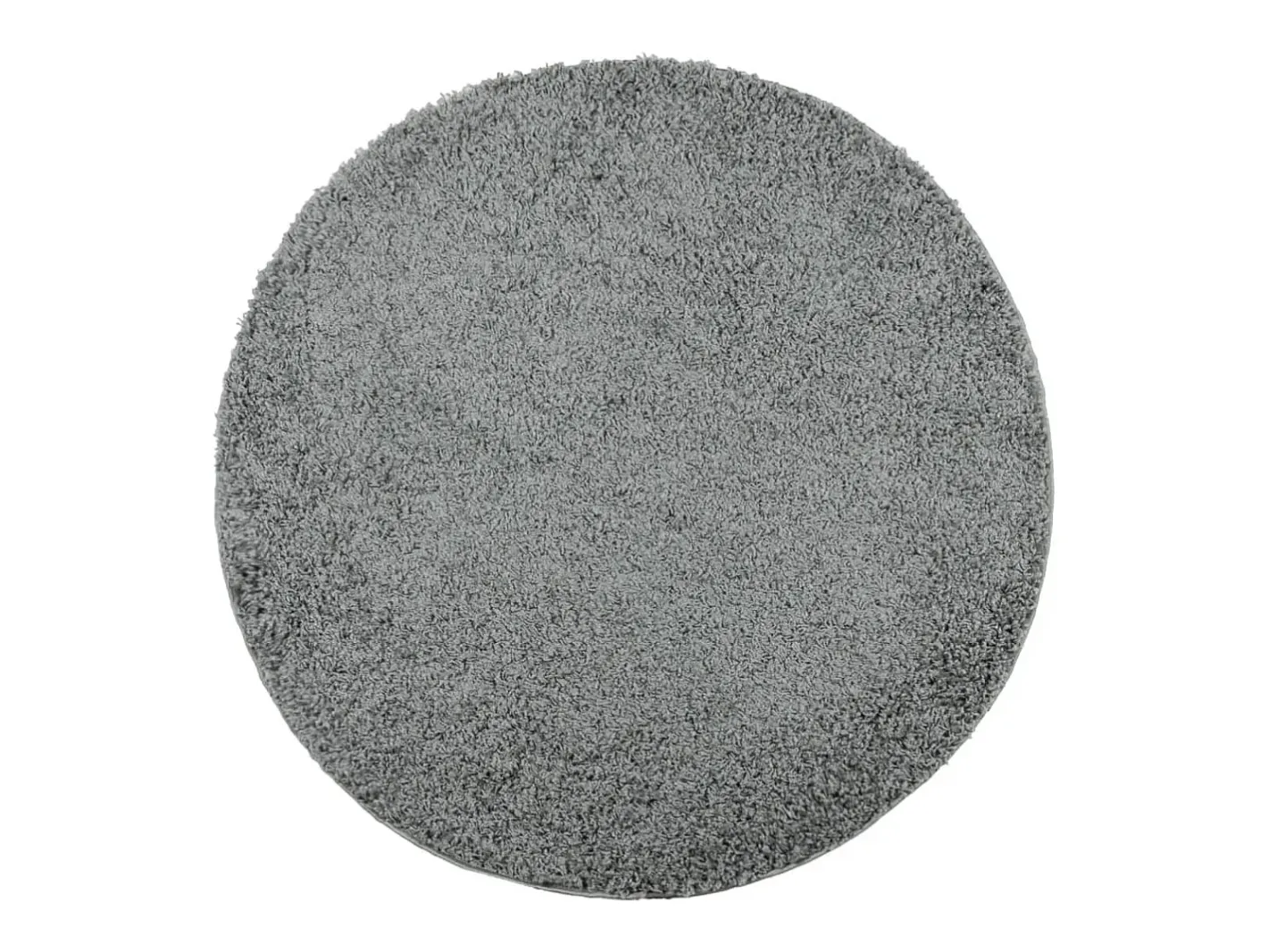 Alfombra peluda PAMPLONA, pelo largo, moderno, Ø 120 cm Verde Sale
