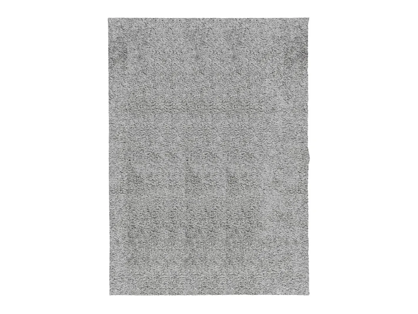 Alfombra De Cocina-Alfombra peluda PAMPLONA, pelo largo, moderna, , 140x200 cm Gris