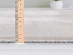 the carpet Alfombra piel sintética suave lavable - - 140 x 200 cm - COSY Beige Best