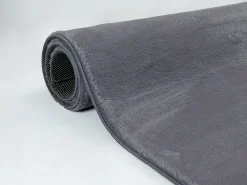 Online the carpet Alfombra piel sintética suave lavable - Antracita - 200 x 280 cm - COSY Gris antracita
