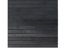 Clicnbuy Alfombra De Salón-Alfombra rectangular bambú 60x200 cm Gris