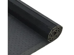 Clicnbuy Alfombra De Salón-Alfombra rectangular bambú 100x300 cm Negro