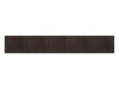 Clicnbuy Alfombra De Salón-Alfombra rectangular bambú marrón oscuro 80x1000 cm Marru00f3n