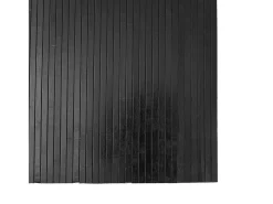 New Clicnbuy Alfombra rectangular bambú 80x400 cm Gris