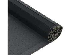 Outlet Clicnbuy Alfombra rectangular bambú 100x500 cm Negro