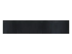 Outlet Clicnbuy Alfombra rectangular bambú 100x500 cm Negro