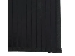 Clicnbuy Alfombra rectangular bambú 60x1000 cm Negro New