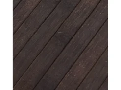 Online Clicnbuy Alfombra rectangular bambú marrón oscuro 100x1000 cm Marru00f3n