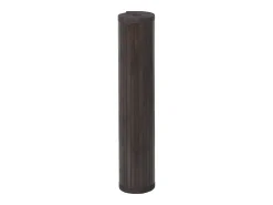 Online Clicnbuy Alfombra rectangular bambú marrón oscuro 100x1000 cm Marru00f3n