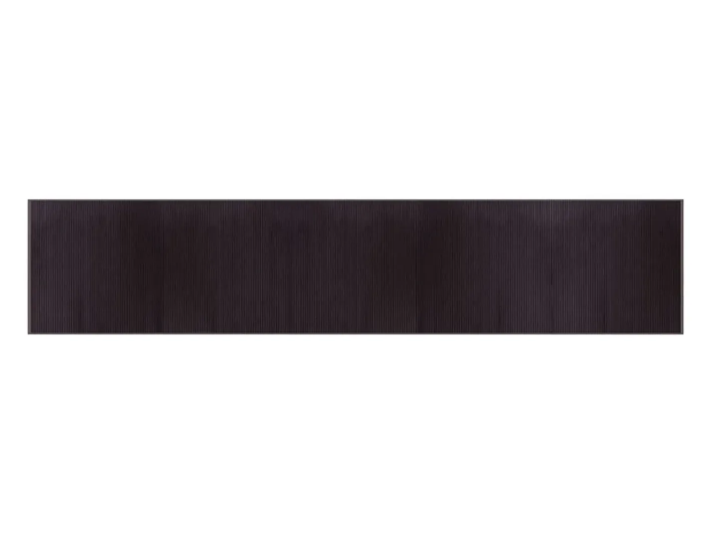 Online Clicnbuy Alfombra rectangular bambú marrón oscuro 100x1000 cm Marru00f3n