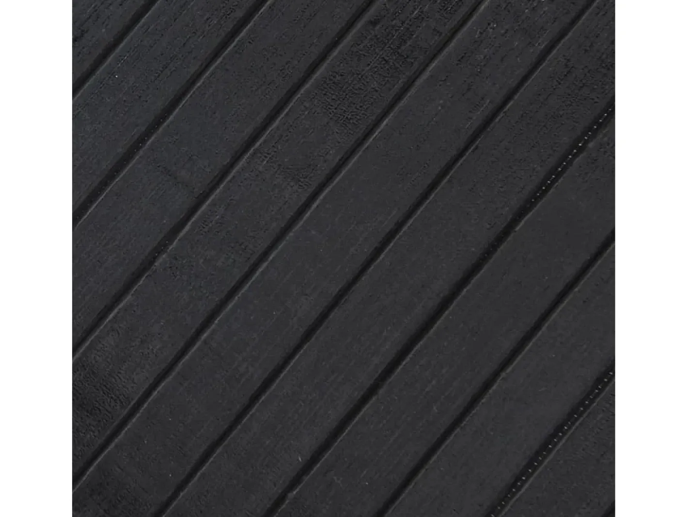 Clicnbuy Alfombra rectangular bambú 100x1000 cm Gris Clearance