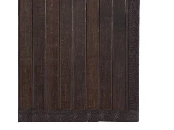 Best Clicnbuy Alfombra rectangular bambú marrón oscuro 70x400 cm Marru00f3n