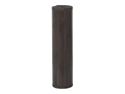 Best Clicnbuy Alfombra rectangular bambú marrón oscuro 70x400 cm Marru00f3n