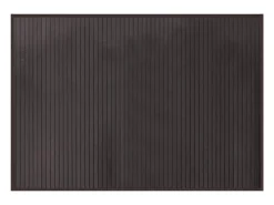 Discount Clicnbuy Alfombra rectangular bambú marrón oscuro 70x100 cm Marru00f3n