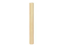 New Clicnbuy Alfombra rectangular bambú color natural claro 60x100 cm Beige