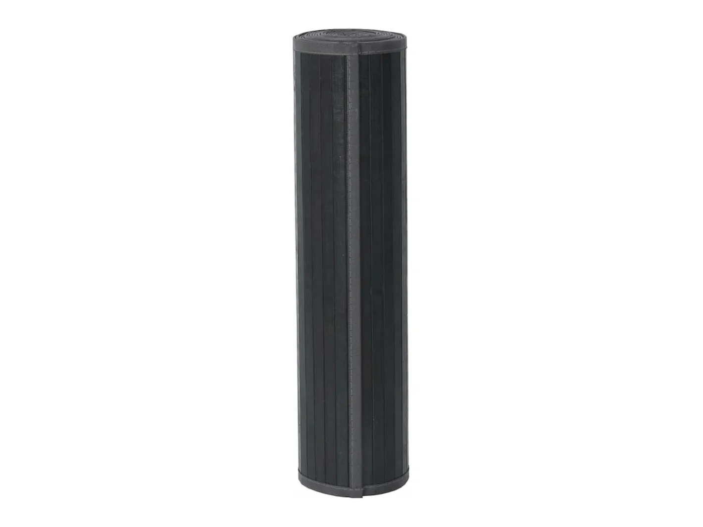 Outlet Clicnbuy Alfombra rectangular bambú 70x300 cm Gris