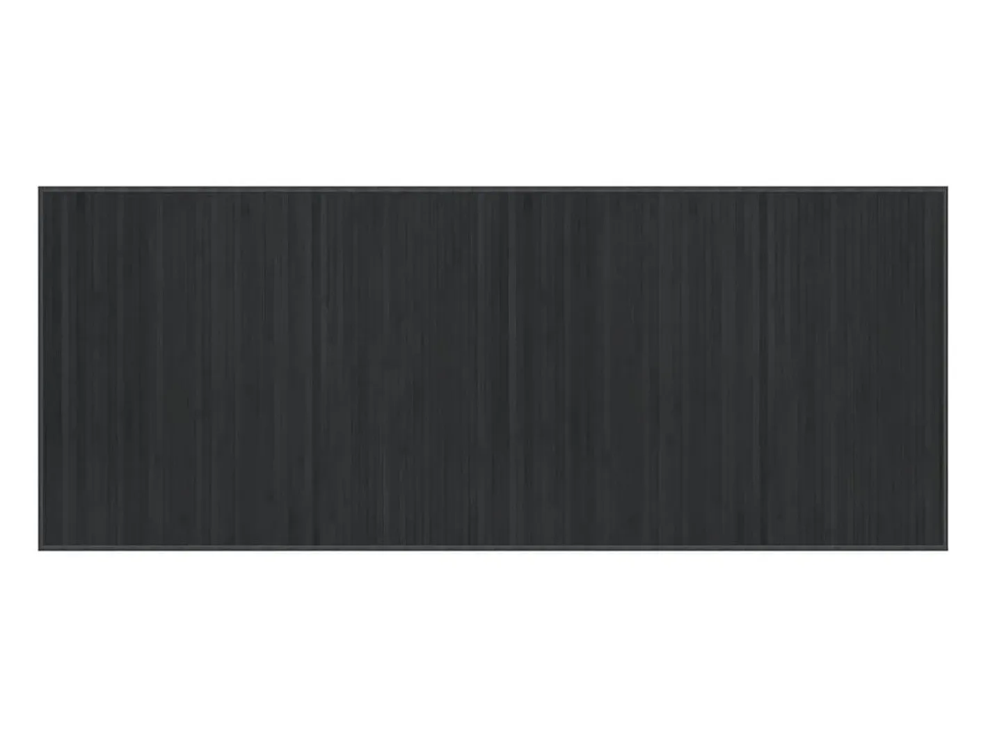 Clicnbuy Alfombra De Salón-Alfombra rectangular bambú 80x200 cm Gris