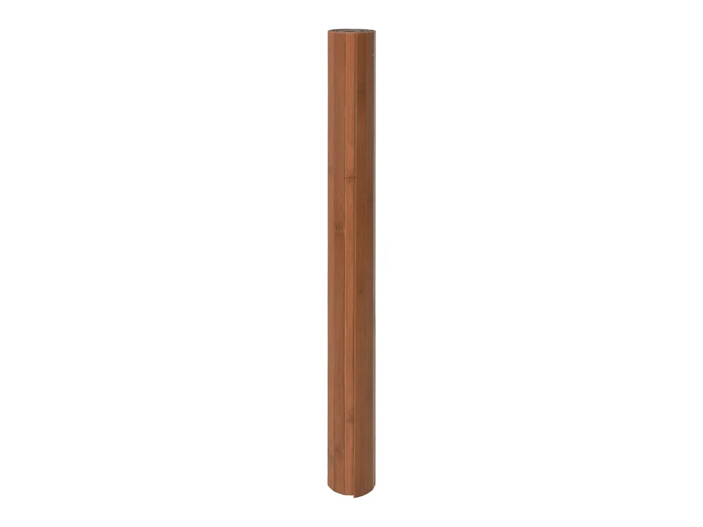 Outlet Clicnbuy Alfombra rectangular bambú marrón 60x300 cm Marru00f3n