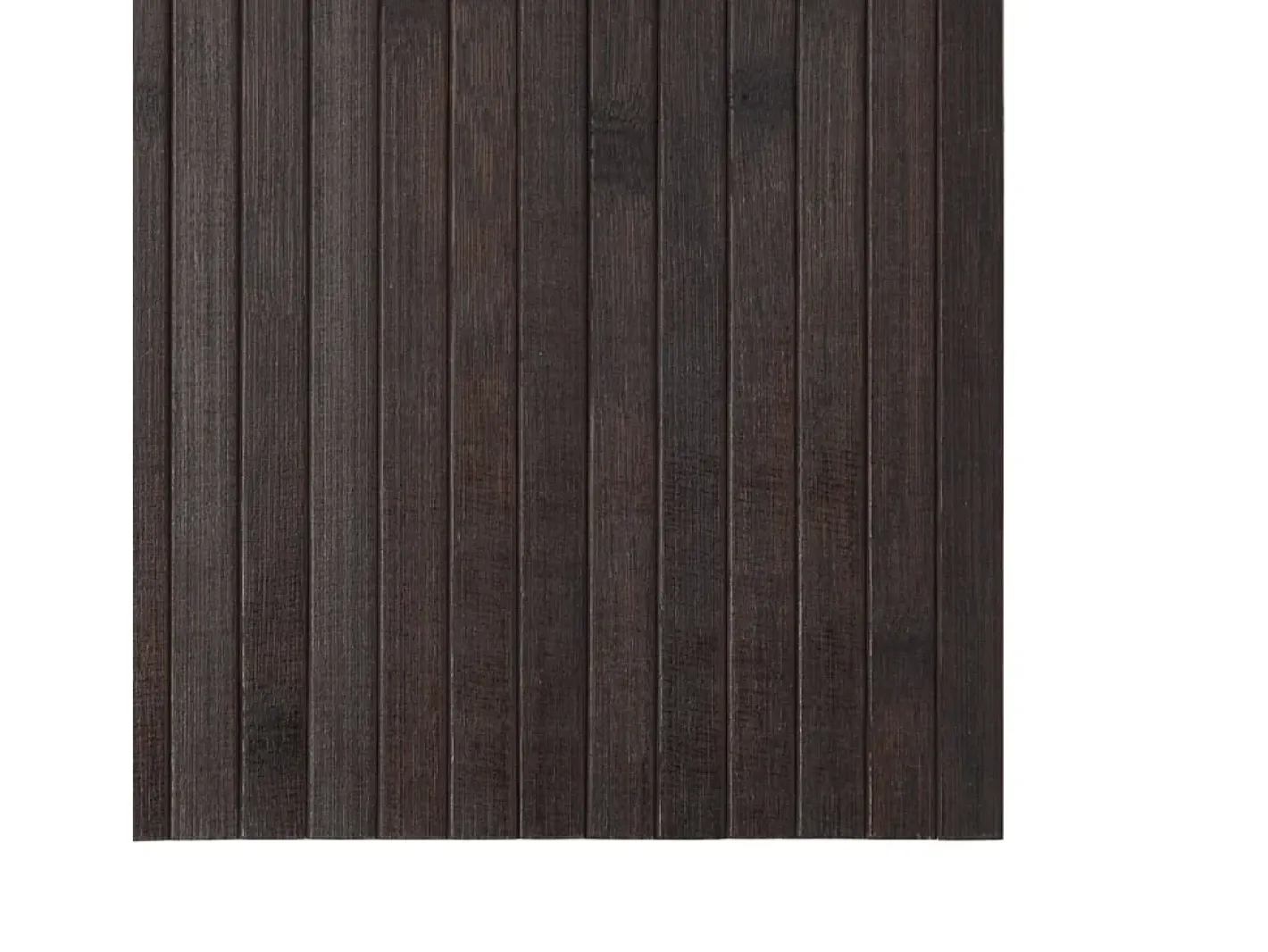 Clicnbuy Alfombra De Salón-Alfombra rectangular bambú marrón oscuro 70x500 cm Marru00f3n