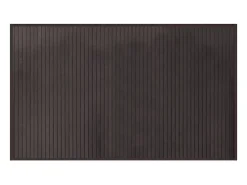 Clicnbuy Alfombra De Salón-Alfombra rectangular bambú marrón oscuro 60x100 cm Marru00f3n