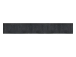 Clicnbuy Alfombra rectangular bambú 70x500 cm Gris Sale
