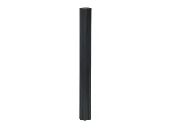 Outlet Clicnbuy Alfombra rectangular bambú 70x500 cm Negro