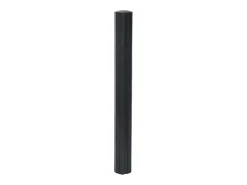 Outlet Clicnbuy Alfombra rectangular bambú 70x500 cm Negro