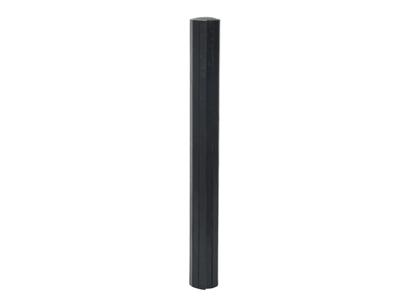 Outlet Clicnbuy Alfombra rectangular bambú 70x500 cm Negro