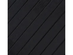 Outlet Clicnbuy Alfombra rectangular bambú 70x500 cm Negro