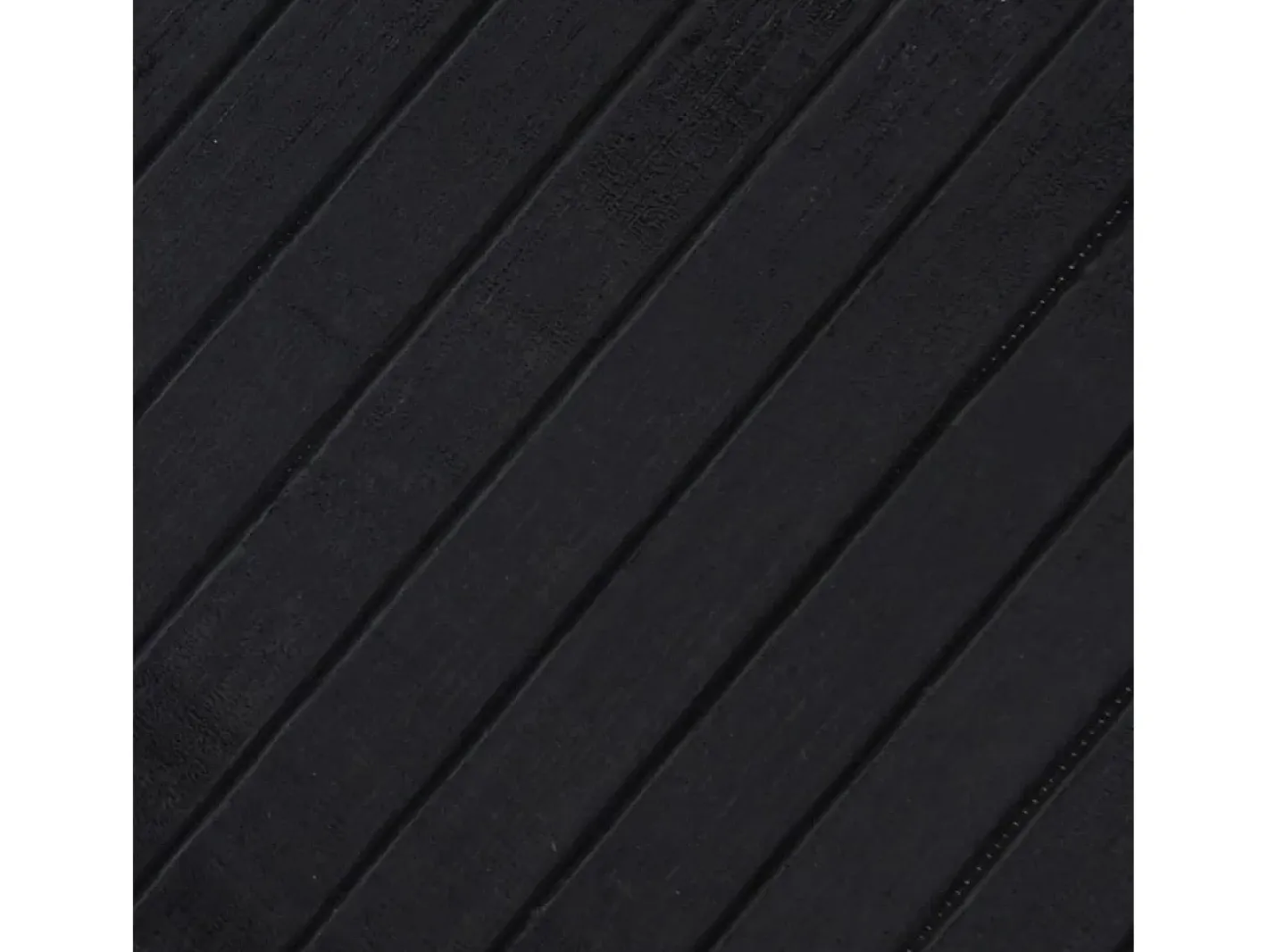 Outlet Clicnbuy Alfombra rectangular bambú 70x500 cm Negro