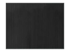 Clicnbuy Alfombra rectangular bambú 80x100 cm Gris Online