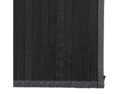 Clicnbuy Alfombra rectangular bambú 80x100 cm Gris Online