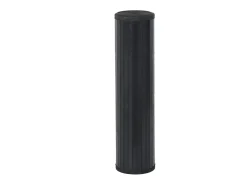 Clicnbuy Alfombra rectangular bambú 70x200 cm Negro Clearance